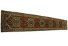 Tribal Indo Heriz Wool Hand Knotted Rug 2.6x16.0 -w20074