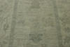 Oushak Whitewash Chobie Wool Hand Knotted Rug 4.0x12.0 -w20367