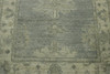 Oushak White wash Chobie Wool Hand Knotted Rug 2.6x14.0 -w5076