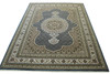 Traditional Fine Qum Wool Hand knotted Rug 9x12 - w2382