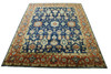 Tribal Heriz Wool Hand knotted Rug 9x12 - w20113