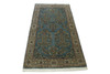 Traditional Indo Sharookh Wool Hand Knotted Rug 3x5 - w2183