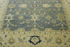 Oushak Whitewash Chobie Wool Hand Knotted Rug 10.0x14.0 - w5110