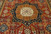 Tribal Vege-dye Mamluk Wool Hand Knotted Rug 8.0x10.0 - w5096