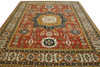 Tribal Vege-dye Mamluk Wool Hand Knotted Rug 8.0x10.0 - w5096