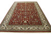Traditional Indo Mahal Wool Hand Knotted Rug 6X9 - w2240