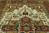 Oushak Antique Sherapi Wool Hand Knotted Rug 6X9 - w20106