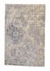 Transitional Abstract Design Wool/silk Hand Knotted Rug 6X9 - w2072
