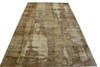 Modern Abstract Design Viscose Hand Loom Rug 5.0X8.0 - w2056