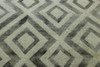 Modern Diamond Design Wool/silk Hand Knotted Rug 5.0X8.0 - w2046