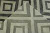 Modern Diamond Design Wool/silk Hand Knotted Rug 5.0X8.0 - w2046