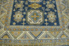 Tribal Super Kazak Wool Hand Knotted Rug 5.0X8.0 - W3023