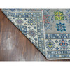 Kazak Wool Hand Knotted Rug Grey Ivory 8.0X9.9 -O050579