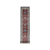 Kazak Wool Hand Knotted Rug Red Ivory 3.5X19.3 -O050419