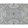 Oushak And Peshawar Wool Hand Knotted Rug Grey No Border 2.9X9.2 -O051126