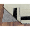 Flat Weave Wool Hand Woven Rug Black No Border 8.2X10.0 -O060072