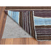 Flat Weave Wool Hand Woven Rug Brown No Border 8.2X10.1 -O060038