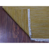 Flat Weave Wool Hand Woven Rug Yellow Sunshine 2.7X6.5 -O053872