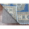 Kazak Wool Hand Knotted Rug Blue Ivory 2.6X9.7 -O054621