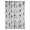 Modern and Contemporary Wool & Silk Hand Knotted Rug Grey No Border 10.0X14.0 -O059153
