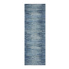 Modern and Contemporary Wool Hand Knotted Rug Blue No Border 2.6X8.4 -O059236