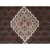 Fine Oriental Wool Hand Knotted Rug Black Black 5.0X5.0 -O063543