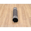 Fine Oriental Wool Hand Knotted Rug Black Ivory 3.0X5.1 -O064121
