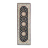 Fine Oriental Wool Hand Knotted Rug Blue Ivory 2.6X8.0 -O065990