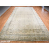 Fine Oriental Wool Hand Knotted Rug Brown Brown 10.8X20.5 -O087903