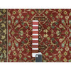 Fine Oriental Wool Hand Knotted Rug Red Brown 2.8X16.0 -O090112