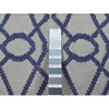 Flat Weave Wool Hand Woven Rug Blue No Border 2.6X6.0 -O087832