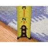 Flat Weave Wool Hand Woven Rug Grey No Border 2.5X6.0 -O080534