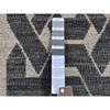 Flat Weave Wool Hand Woven Rug Grey No Border 2.7X9.10 -O066100