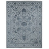 Heriz Wool & Silk Hand Knotted Rug Grey No Border 9.0X12.0 -O080734