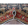 Heriz Wool Hand Knotted Rug Black Rust Red 8.0X8.0 -O084393