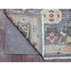Heriz Wool Hand Knotted Rug Black Silver 2.10X12.5 -O088887