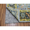 Heriz Wool Hand Knotted Rug Blue Black 9.3X12.5 -O079933