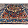 Heriz Wool Hand Knotted Rug Blue Imperial Blue 9.2X11.8 -O086510