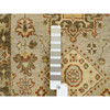 Heriz Wool Hand Knotted Rug Grey Brown 2.6X21.10 -O064378