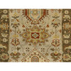 Heriz Wool Hand Knotted Rug Grey Brown 2.6X21.10 -O064378