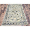 Heriz Wool Hand Knotted Rug Grey Gray 3.0X4.10 -O086390