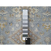 Heriz Wool Hand Knotted Rug Grey Ivory 2.7X10.0 -O084850
