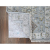 Heriz Wool Hand Knotted Rug Grey Ivory 2.7X6.0 -O084908