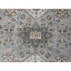 Heriz Wool Hand Knotted Rug Grey Ivory 8.0X8.0 -O084746