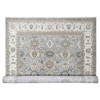 Heriz Wool Hand Knotted Rug Grey Lexicon White 12.2X17.11 -O084459