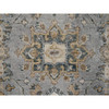 Heriz Wool Hand Knotted Rug Grey White Dove 2.7X11.10 -O084523