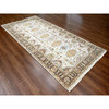 Heriz Wool Hand Knotted Rug Ivory Brown 6.1X11.10 -O084409