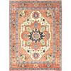 Heriz Wool Hand Knotted Rug Orange Orange 8.9X11.8 -O082876