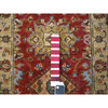 Heriz Wool Hand Knotted Rug Red Beige 2.0X3.0 -O084306