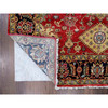 Heriz Wool Hand Knotted Rug Red Black 6.0X8.9 -O084392